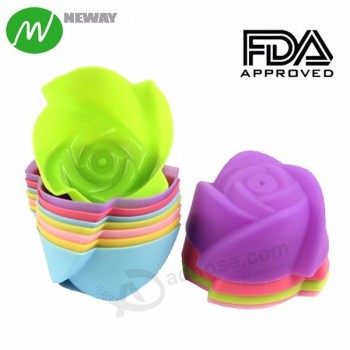 FDA Silicone Cupcake Baking Molds Liner