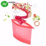 изготовленный на заказ ziplock силиконовый пищевой мешок