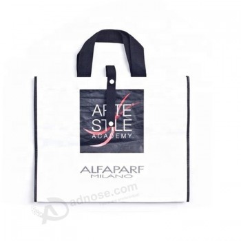 China Guangzhou Manufacturer Fashional Promotion Shopping Lamination Recycled PP Woven Bag With Handle