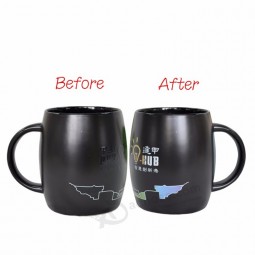 生态-友好的颜色变化陶瓷不倒翁酒杯