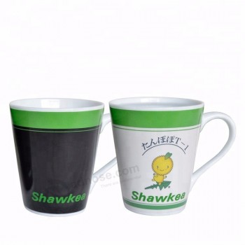 新礼品热升华印花陶瓷变色咖啡杯