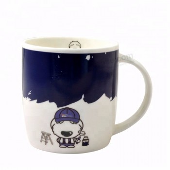 11Onz.  coffee mug Factory hot selling sublimate milk ceramic cup with lid