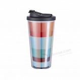 Taza de café mágica plástica cambiante del color reutilizable del precio al por mayor