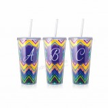 22унция plastic cup pp plastic tumbler cold sensitive color changing travel mugs