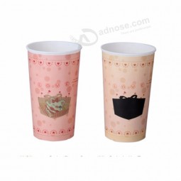 Tasse d'eau en plastique personnalisée en plastique changement de couleur magie tasse pp tasse tasse de bière en plastique froide comme donner cadeau à un ami