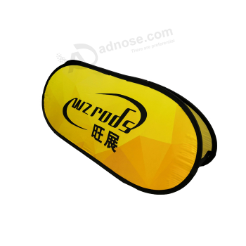 Advertising pop up banner with waterproof polyester fabric