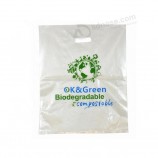 Guangdong eco-Impresión personalizada amigable en 13432 compostable biodegradable maíz almidón bolsas de plástico para supermercado