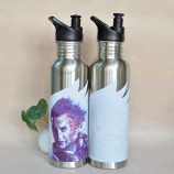 22盎司的 double wall insulated sublimation stainless steel different types water bottles