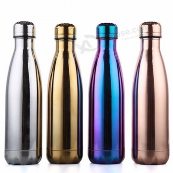 High quality vacuun drinking portable outdoor stainless steel camping bottle