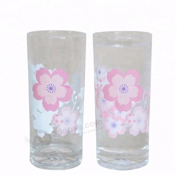 11oz Sublimate color change glass custom logo cup promotion OEM mug