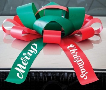 Metallic Pull Bow Giant Car Ribbon Bow Gift for Christmas