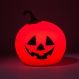 Mesa ajustable lámpara de mesa de control de grifo sensible a la luz de la calabaza del bebé del silicón de la luz led de la calabaza moderna