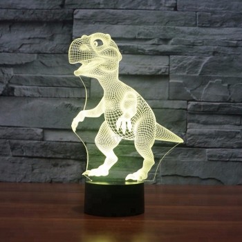 3d Light Battery Optical Table Dinosaur Acrylic Night Lamp