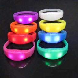 Brazalete ligero de la palmada que destella led para el partido del acontecimiento de la decoración de los deportes