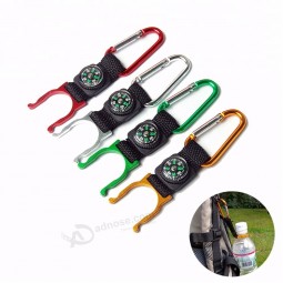 Im freien kampieren karabiner outdoor wasserflasche clip halter schnalle