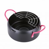 Household Mini Fryer 18CM Cookware Stainless Tempuras Fryer
