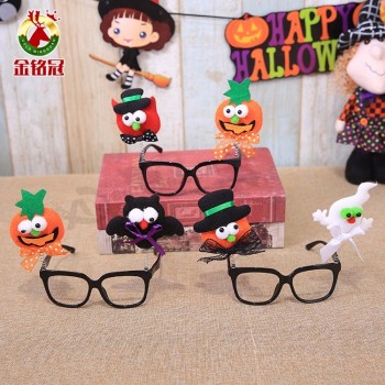 Decorações de halloween bonito óculos de boneca de primavera