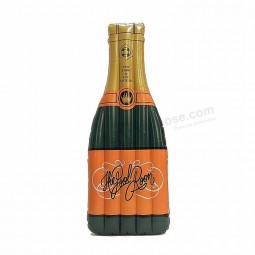 Opblaasbare champagne wijnfles vorm meer zwembad float voor volwassenen water partyfles zwembad float