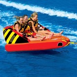 Heap tubing varen water sport pvc opblaasbare haalbare buis ski-ring verkoop