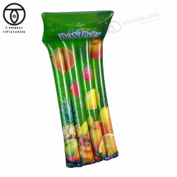Flotteurs gonflables faits sur commande de lilo de lilo gonflent les flotteurs faits sur commande de matelas de lounger de piscine de lilo de piscine de l'eau