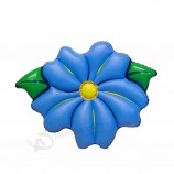 Flotteur de piscine gonflable de fleur de matelas d'eau de plage géante faite sur commande de lac