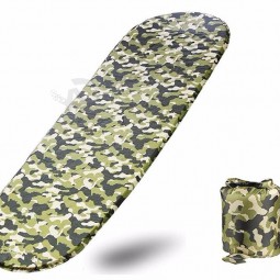 Armée lit de camping matelas gonflable auto-gonflant, matelas de camping en air lit de camping ultra-léger