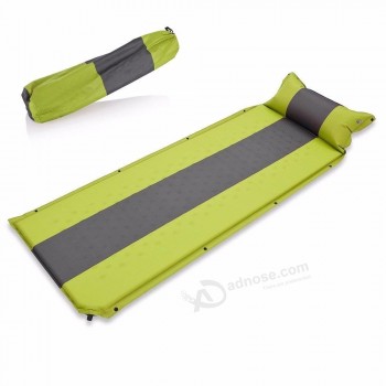 自充气睡垫是军队野营床野营床超轻单人床的理想选择
