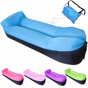 Tumbona inflable bolsa sofá perezoso bolsa de aire para dormir sofá ideal tumbona de aire para viajar