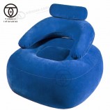 Sofá esquinero inflable oem sofá de gamuza inflable
