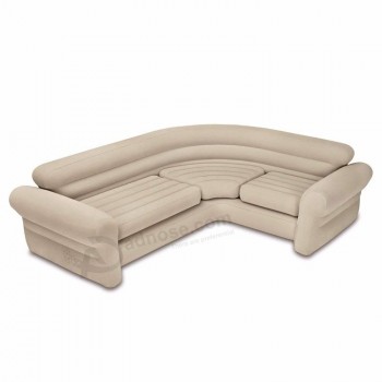 Sala de mobiliário moderno sofá-cama de pvc sofá de canto inflável preguiçoso interior