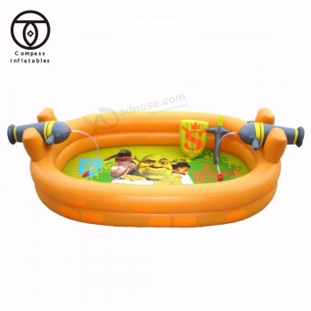 Rociador inflable para piscina flotador para rociadores de agua inflables para niños