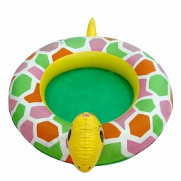 Inflable con forma de tortuga animal nadando flotador de piscina jugando para niños
