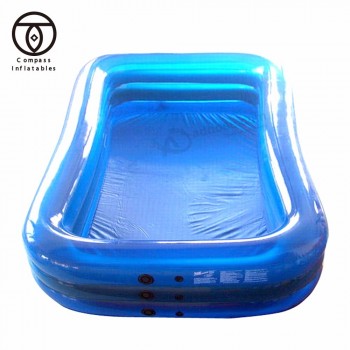 Fábrica personalizado aquário inflável acima do solo piscina aquário inflável adulto