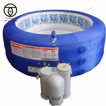 wholesale portable inflatable hot tub air bubble spaMSpa for sales