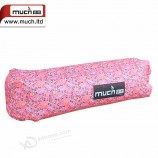 Festival gift Child high safe and hot sale inflatable sofa pink