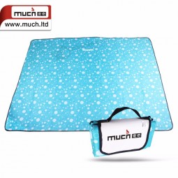 polyester waterproof large foldable folding beach blanket mat bag