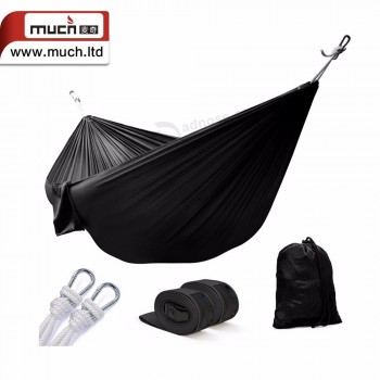 Hiking camping hammock lightweight portable double parachute camping hammock bed
