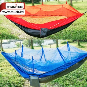 outdoor double camping hammock with nets canopy mosquito net