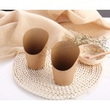 Otor marca produttore amazon hot selling personalizzato mono muro patatine fritte usa e getta tazza di carta