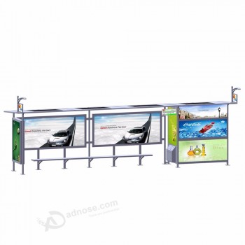 Stainless Steel Bus Shelter Materials Bus Stop
