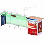 Smart design custom bus shelter bushaltestelle zu verkaufen