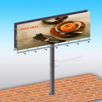 Twee gezichten reclame staal billboard structuur