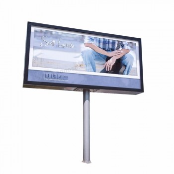 Lichte doos billboard reclame scrollen billboard