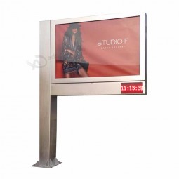 large size advertising unipole billboard