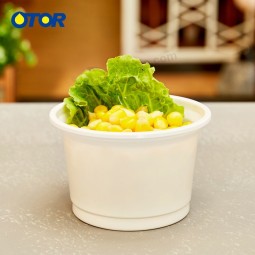 Otor marca fabbrica all'ingrosso oem food garde trasparente monouso in plastica imballaggio tazza zuppa e coperchio a cupola
