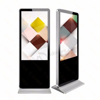 Indoor stand digital signage display lcd touck kiosk with your logo