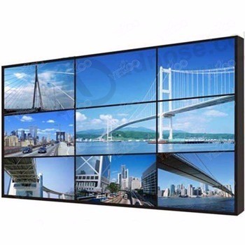 Wall Mounted Advertising Players Seamless LCD Splicing Screen with your logo