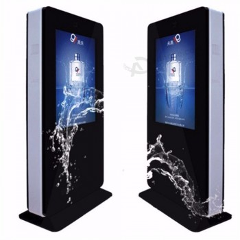 floor standing touch digital signage advertising  lcd display with your logo