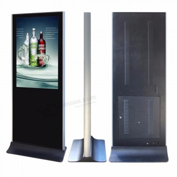 Indoor IR touch screen digital signage kiosk custom with your logo