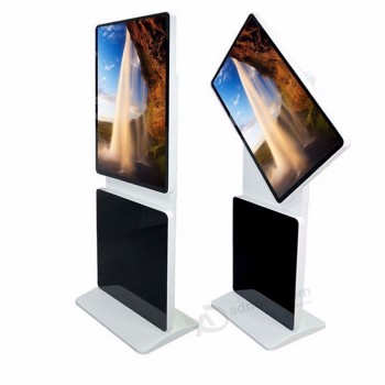 43inch rotating touch screen lcd digital signage for display with your logo